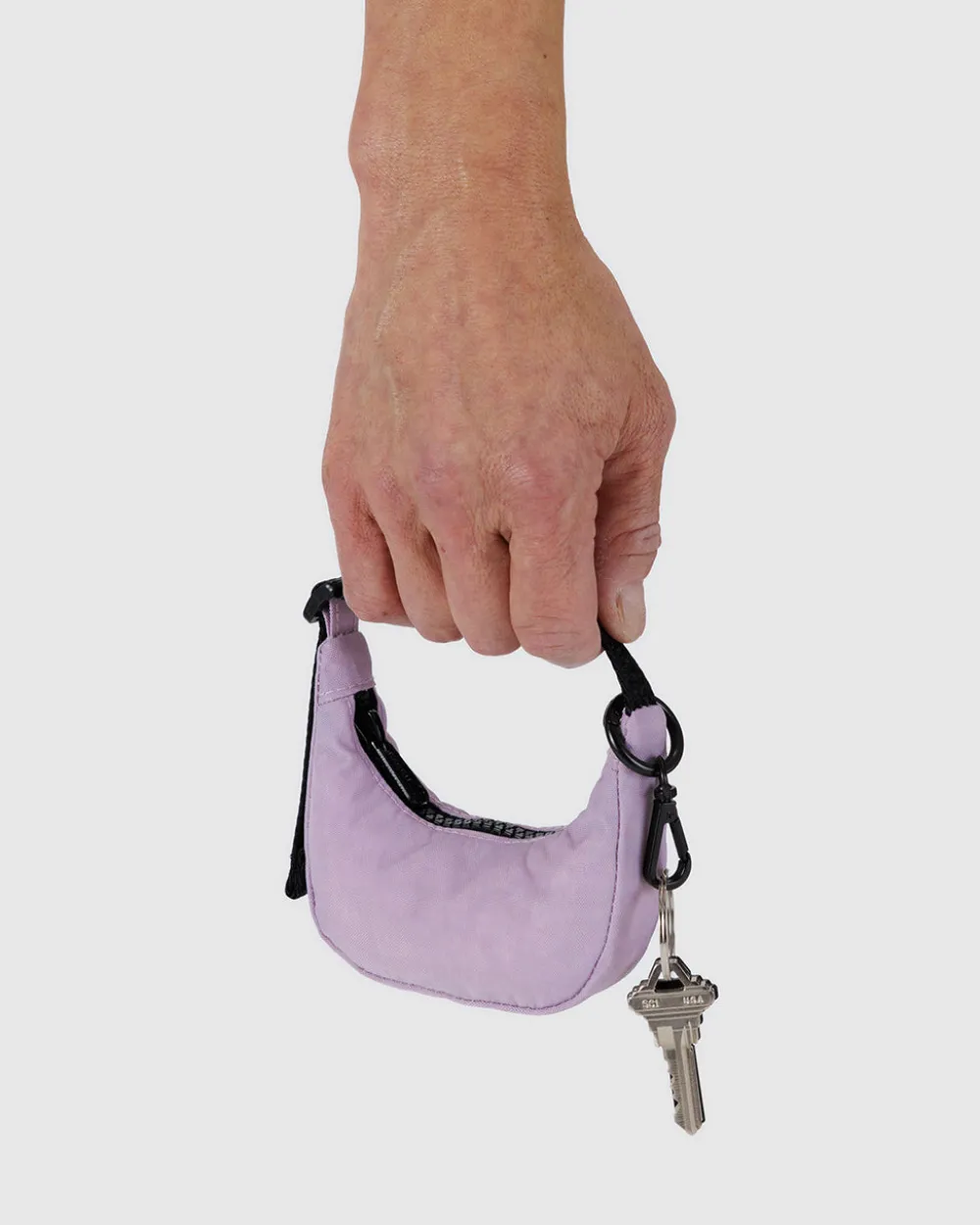 Baggu Crescent Bag Charm - Dusty Pink^ Travel Accessories