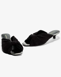 Intentionally Blank Curfew Kitten Heel - Black^ Shoes