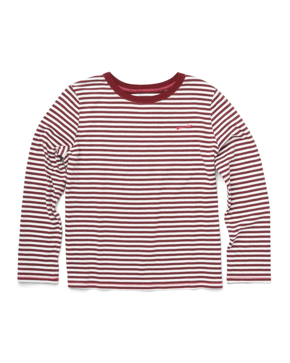 ban.do Dahlia Stripe Long Sleeve Boxy Tee^ Tees + Sweatshirts