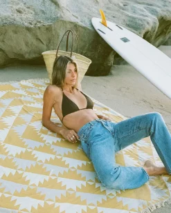 Slowtide Daydream Driftweave Beach Blanket - Curry^ Outdoor