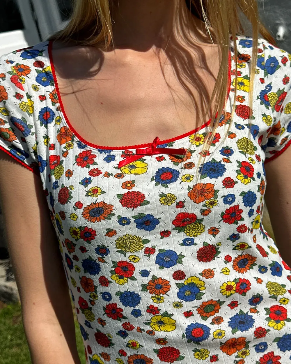 Lisa Says Gah Della Dress - Primary Floral^ Dresses + Jumpsuits