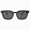 Jaxy Eyewear Diner Retro Polarized Square Sunglasses - Black^ Hats + Hair