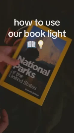 ban.do Do Not Disturb Book Light^ Desk Accessories