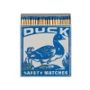 Archivist US Duck Square Safety Matches^ Candles + Home Fragrance