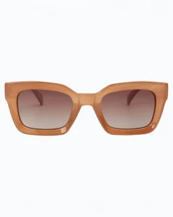 Jaxy Eyewear Eclipse Classic Polarized Square Sunglasses - Sand^ Sunglasses