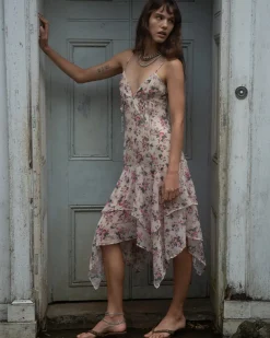 Muse Assembly Elsie Pink Midi Dress^ Dresses + Jumpsuits