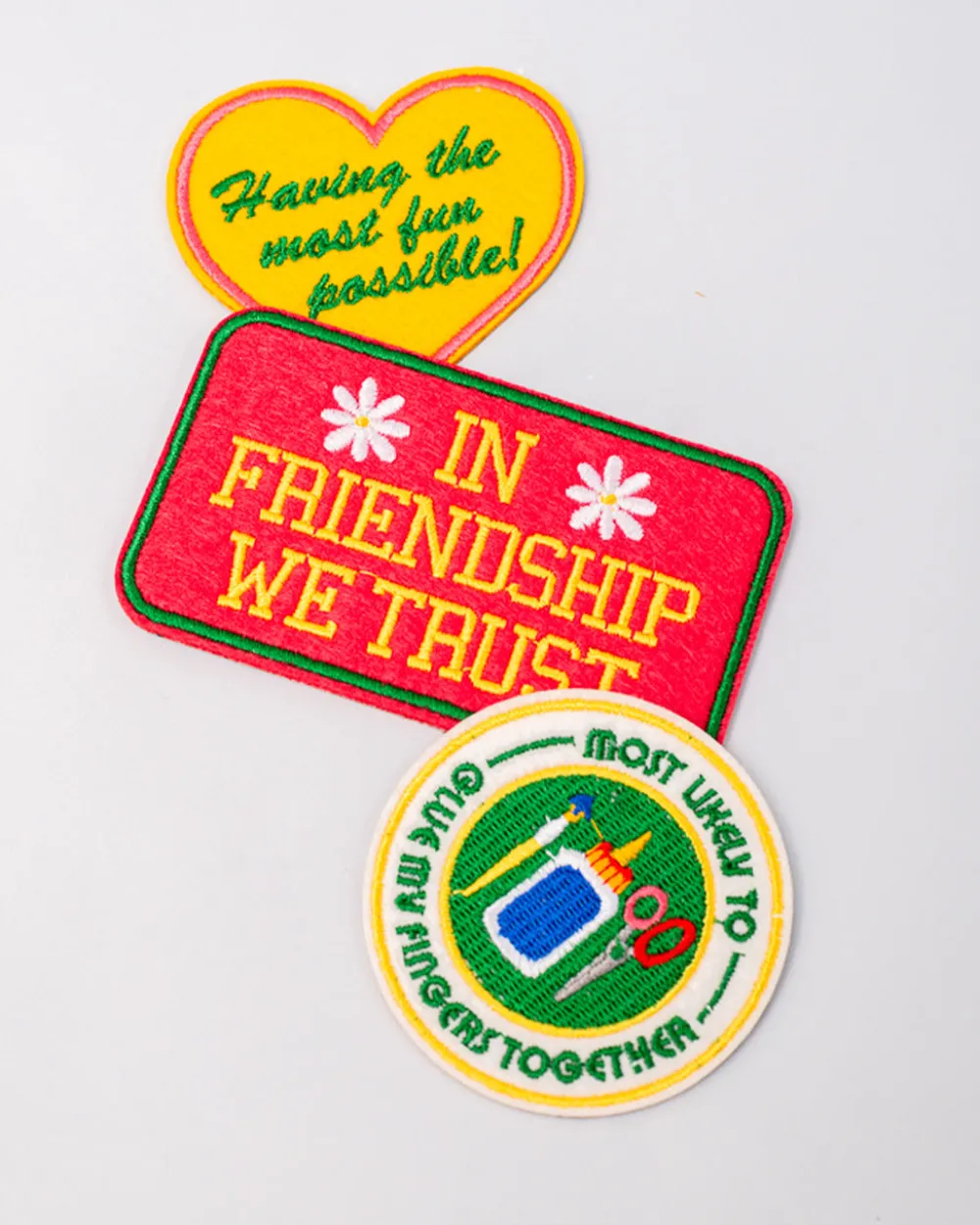 ban.do Embroidered Sticker Patches^ Stickers + Tape