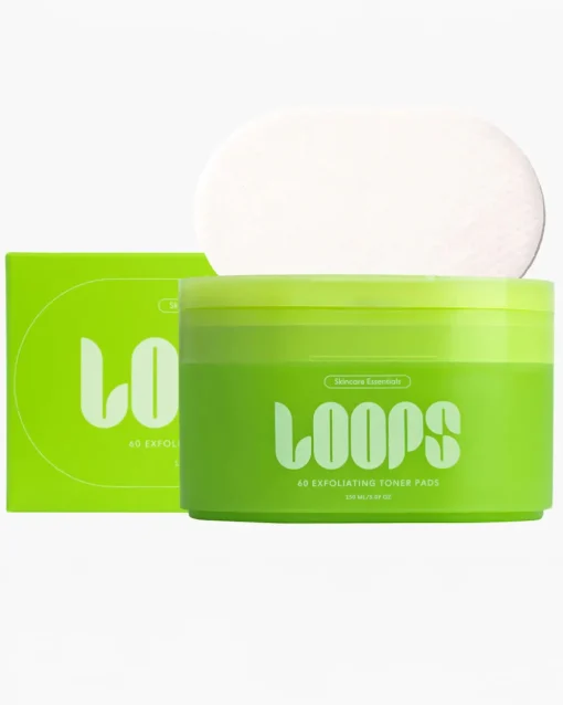 LOOPS Exfoliating Toner Pads^ Bath + Body