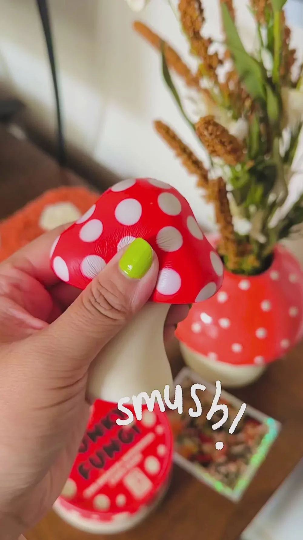 ban.do Feel Better De-Stress Ball - Mushroom^ Self-Care