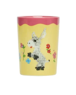 Fishs Eddy x Susan Alexandra Donnie the Donkey Cup^ Kitchen + Bar