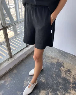 Le Bon Shoppe Flared Basketball Shorts - Black^ Bottoms