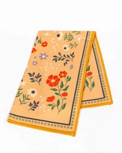 Modern Pastime Floral Print Tea Towel - Cream^ Kitchen + Bar