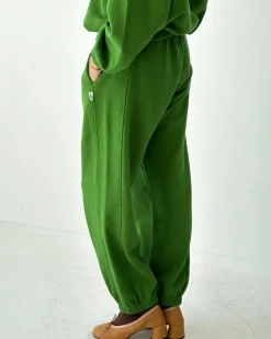 Le Bon Shoppe French Terry Balloon Pants - Avocado^ Bottoms