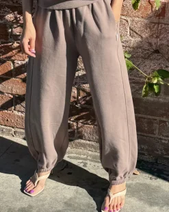 Le Bon Shoppe French Terry Balloon Pants - Mushroom^ Bottoms
