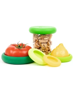 Food Huggers Fresh Green - Set of 5^ Kitchen + Bar
