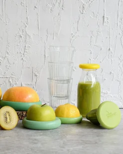 Food Huggers Fresh Green - Set of 5^ Kitchen + Bar