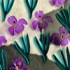Not Picasso From The Garden Earrings - Irises^ Jewelry
