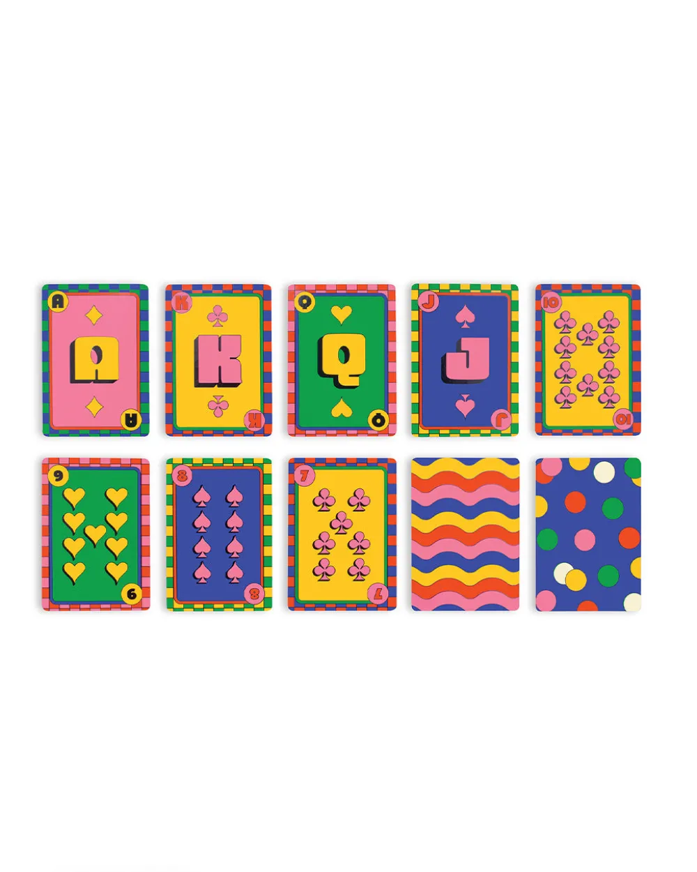 ban.do Game Night! Double Deck Playing Cards - Colorful^ Games + Activities