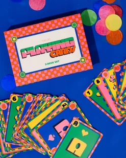 ban.do Game Night! Double Deck Playing Cards - Colorful^ Games + Activities