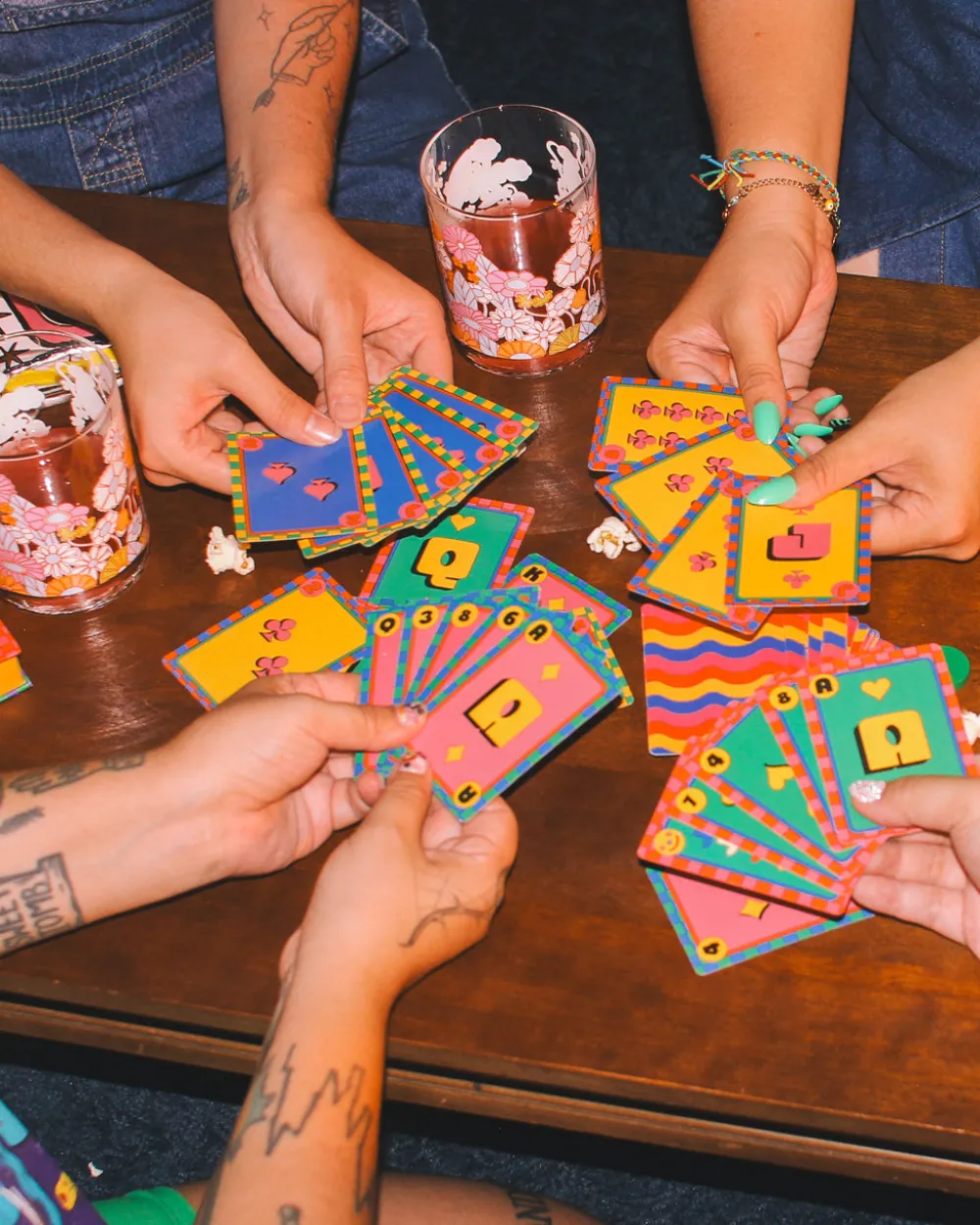 ban.do Game Night! Double Deck Playing Cards - Colorful^ Games + Activities