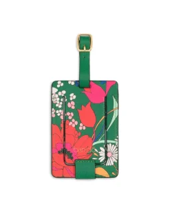 ban.do Getaway Luggage Tag - Emerald Super Bloom^ Travel Accessories