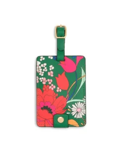 ban.do Getaway Luggage Tag - Emerald Super Bloom^ Travel Accessories