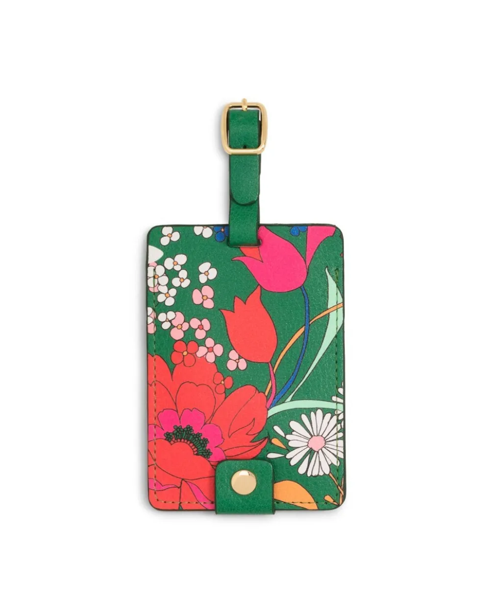 ban.do Getaway Luggage Tag - Emerald Super Bloom^ Travel Accessories