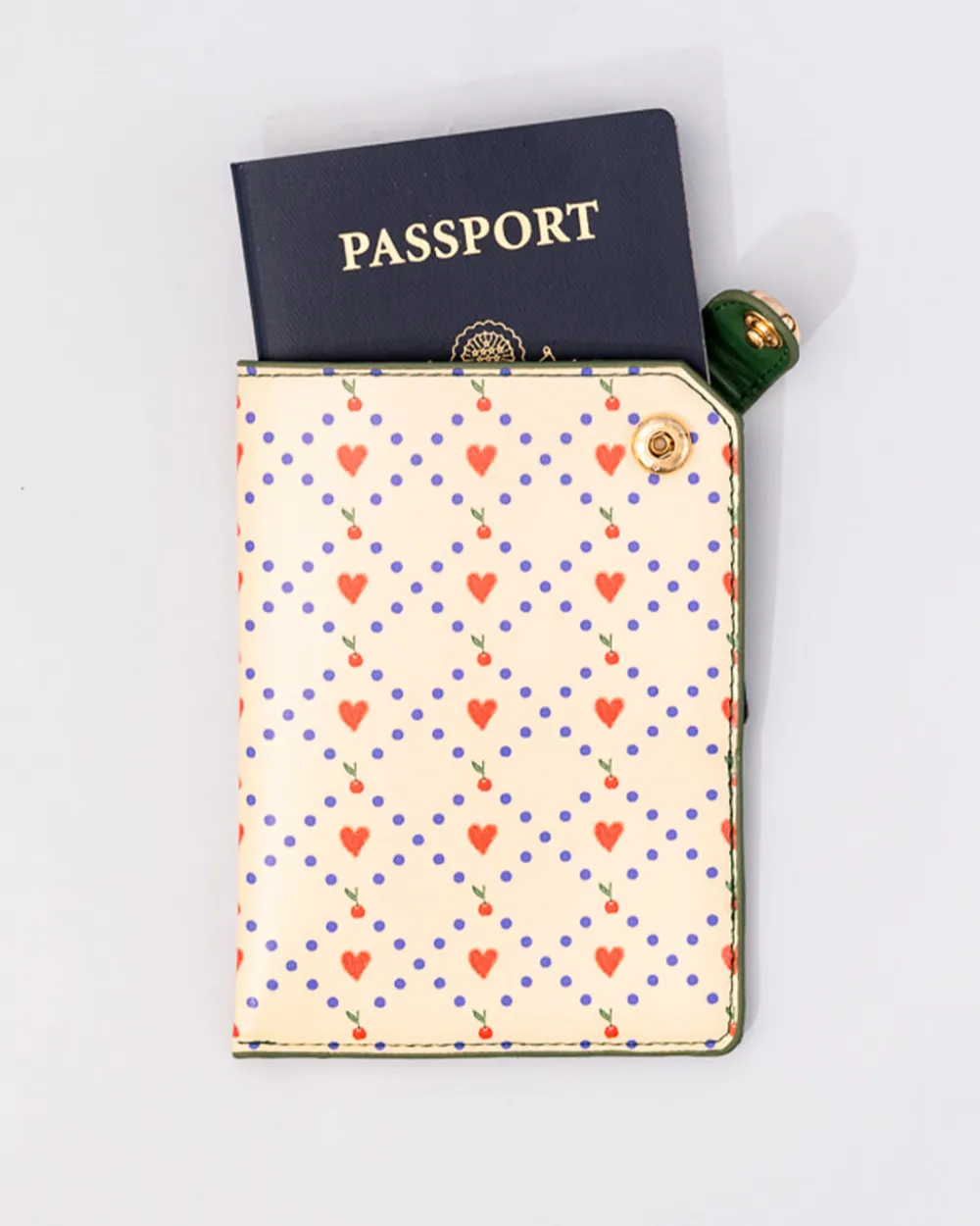 ban.do Getaway Passport Holder - Cherry Hearts^ Travel Accessories