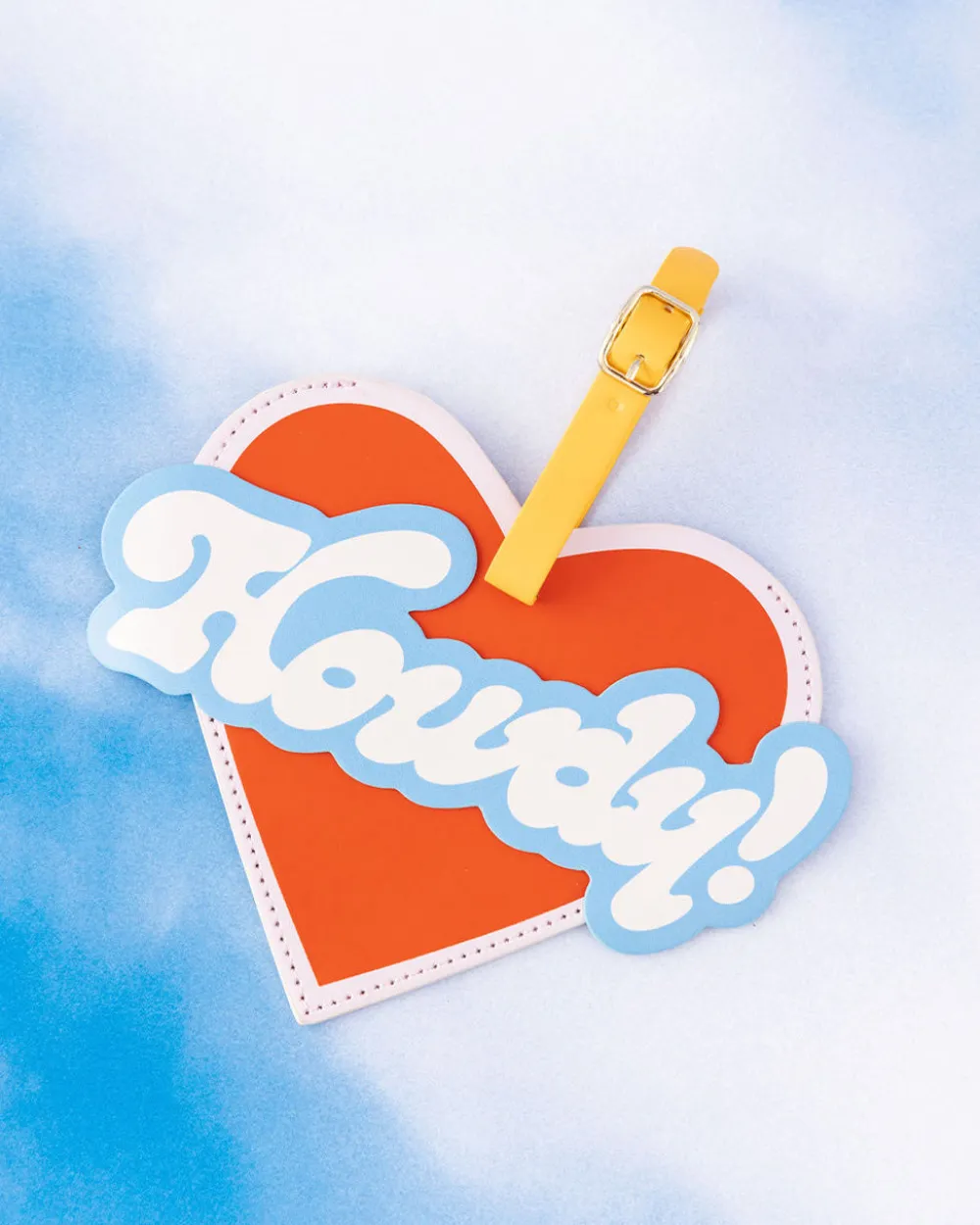 ban.do Getaway Shaped Luggage Tag - Howdy!^ Travel Accessories