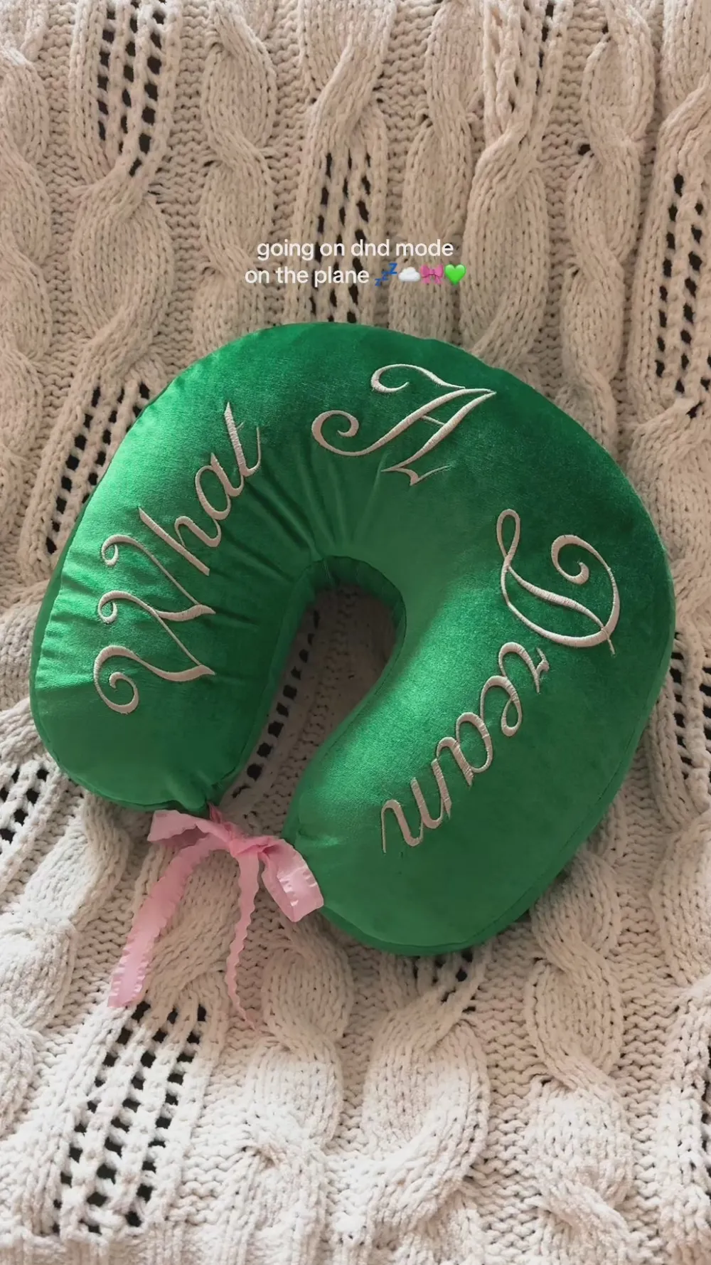 ban.do Getaway Travel Pillow - What a Dream^ Travel Accessories