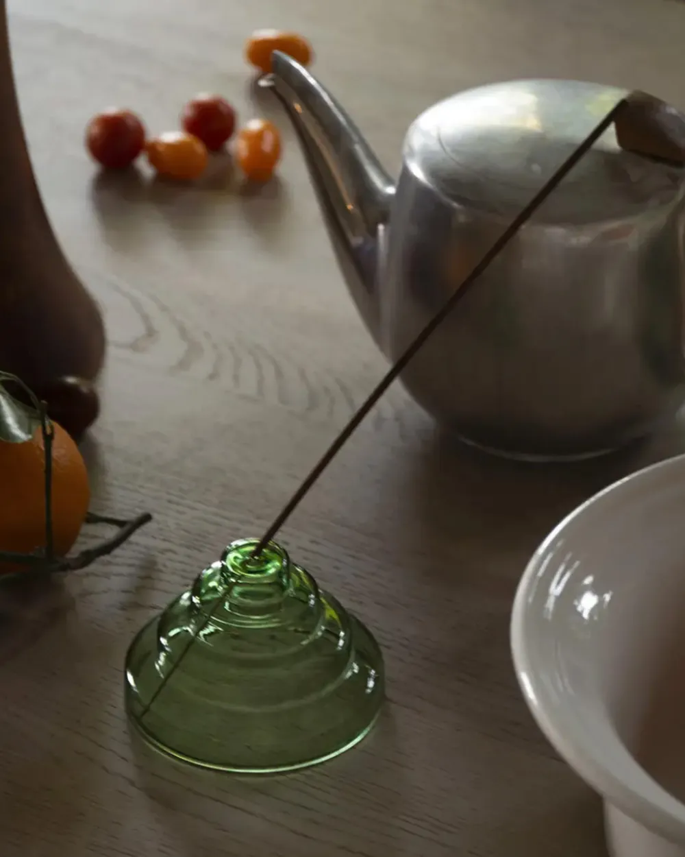 YIELD Glass Meso Incense Holder - Verde^ Candles + Home Fragrance|Home + Décor