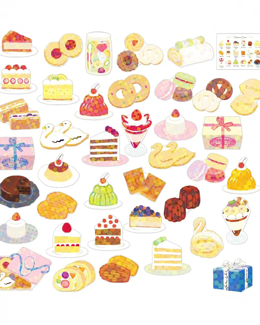Greeting Life America Hako Stickers - Sweet Western Confectionary^ Stickers + Tape