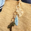 Solar Eclipse Hand-painted Surf Boards Bag Charm^ Travel Accessories
