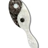 Solar Eclipse Hand-Painted Yin Yang Hair Brush^ Bath + Body