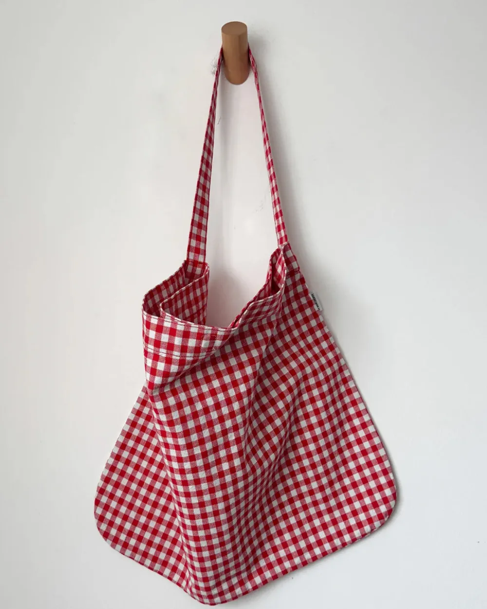 Le Bon Shoppe Happy Carry Bag - Red Gingham^ Bags