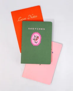 ban.do Hold That Thought Notebook Set - Love Notes^ Notebooks + Folders
