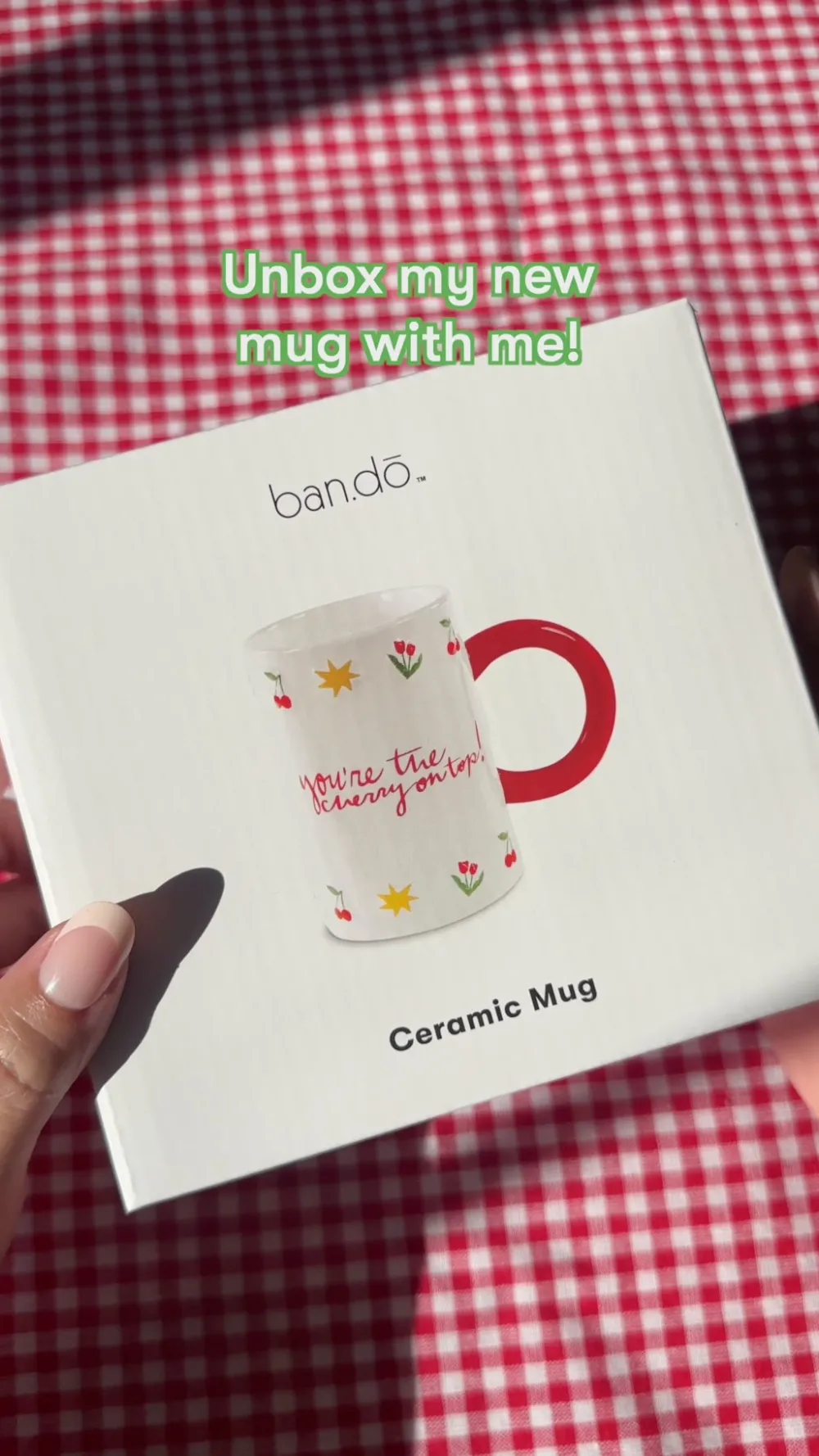 ban.do Hot Stuff Ceramic Mug - Cherry on Top^ Kitchen + Bar