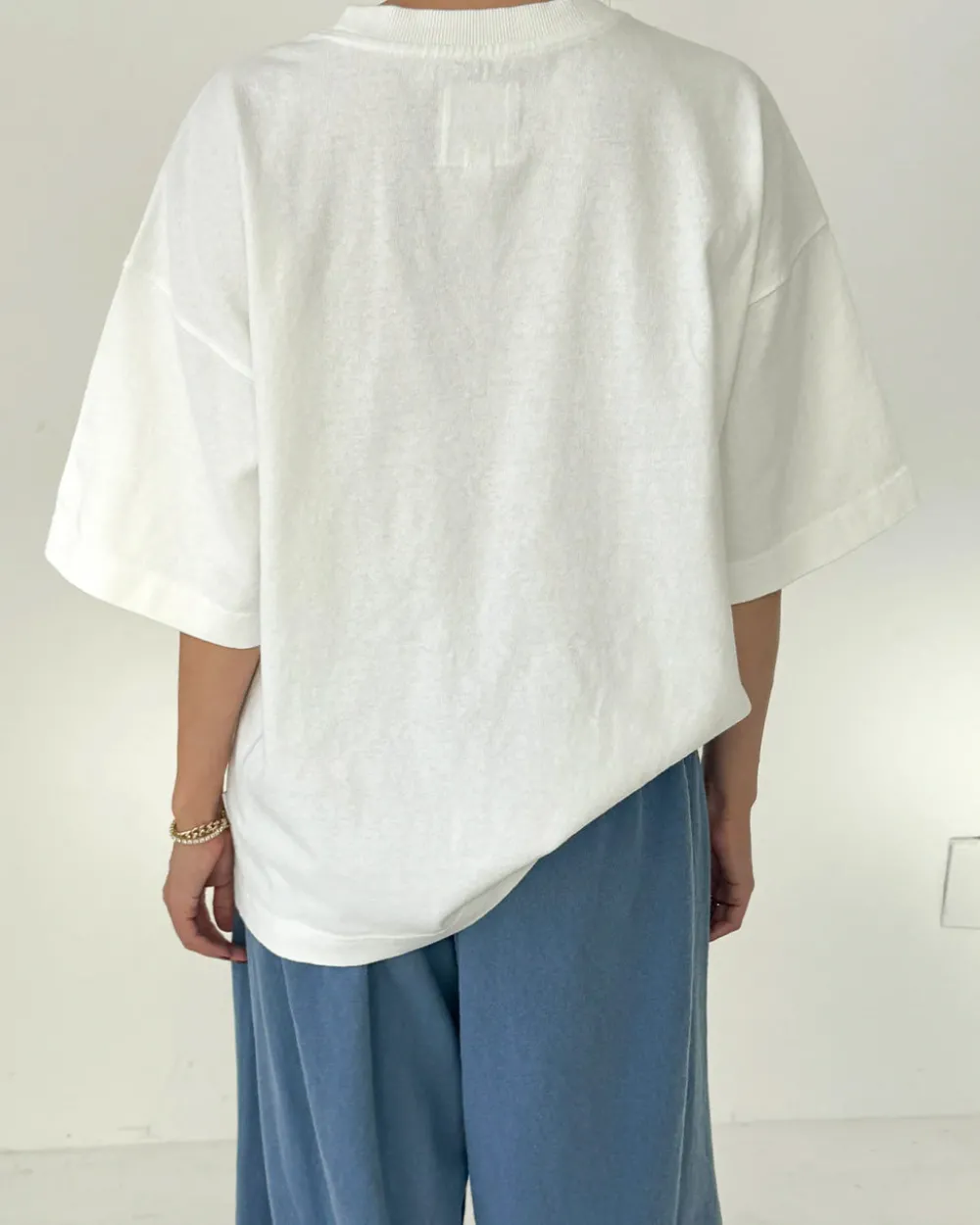 Le Bon Shoppe Jayden Tee - White Cotton^ Tees + Sweatshirts