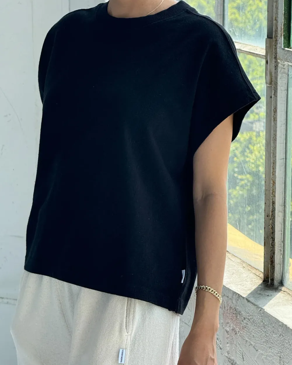 Le Bon Shoppe Jeanne Tee - Black^ Tees + Sweatshirts