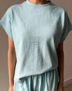 Le Bon Shoppe Jeanne Tee - Sky Blue^ Tees + Sweatshirts