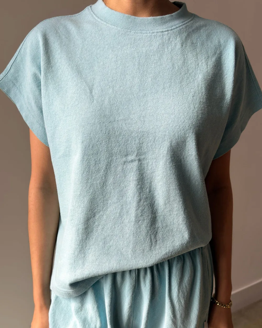 Le Bon Shoppe Jeanne Tee - Sky Blue^ Tees + Sweatshirts