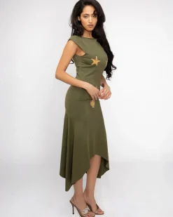 Tyler McGilivary Jia Dress - Seaweed^ Dresses + Jumpsuits