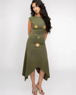 Tyler McGilivary Jia Dress - Seaweed^ Dresses + Jumpsuits
