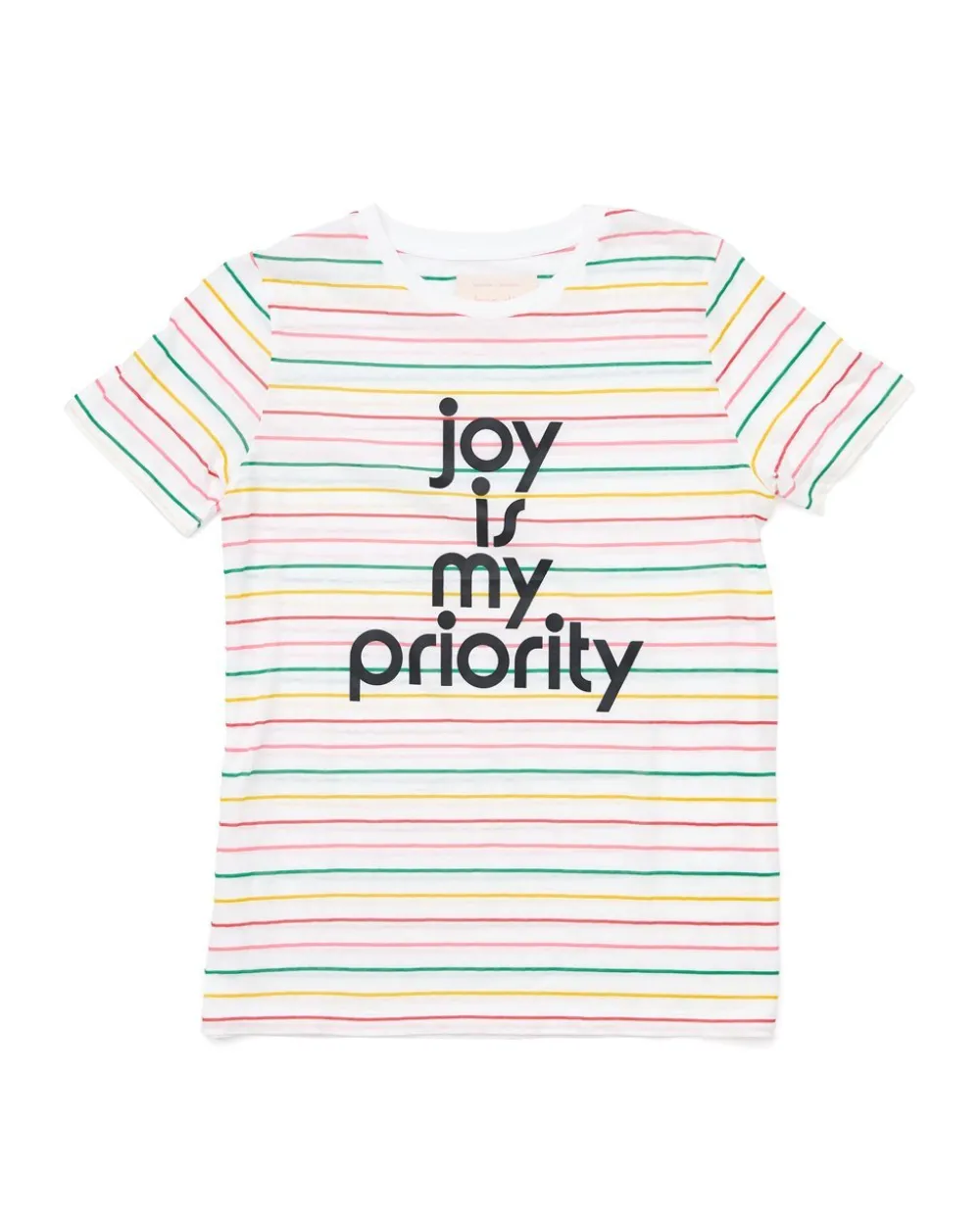 ban.do Joy Is My Priority Striped Tee^ Tees + Sweatshirts