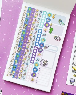 Pipsticks Kawaii Planner Sticker Pad^ Stickers + Tape