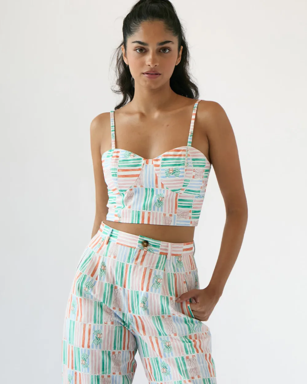 Rachel Antonoff Keller Top - Beach Chairs^ Tops