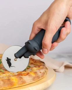 OTOTO Kitty Cut Pizza Cutter Wheel^ Kitchen + Bar
