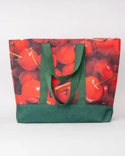 ban.do Large Canvas Tote Bag - Cherries^ Bags