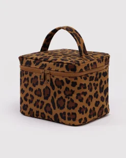 Baggu Large Cosmetic Case - Leopard^ Travel Accessories|Bags