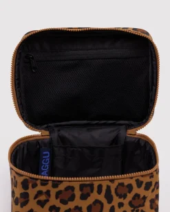 Baggu Large Cosmetic Case - Leopard^ Travel Accessories|Bags